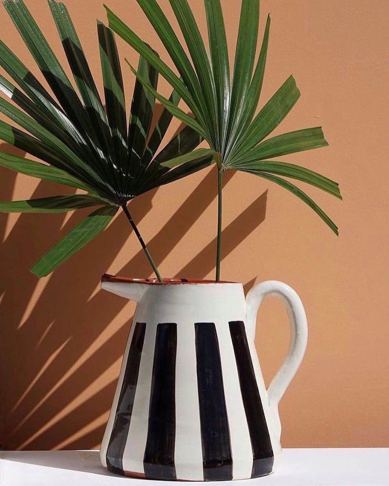 Casa Cubista Striped Pitcher - Multiple Sizes