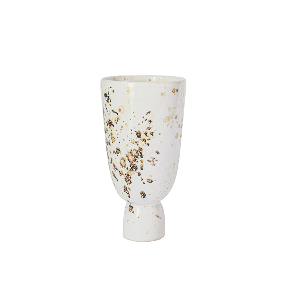 Flute Ceramic Cup - Multiple Colors
