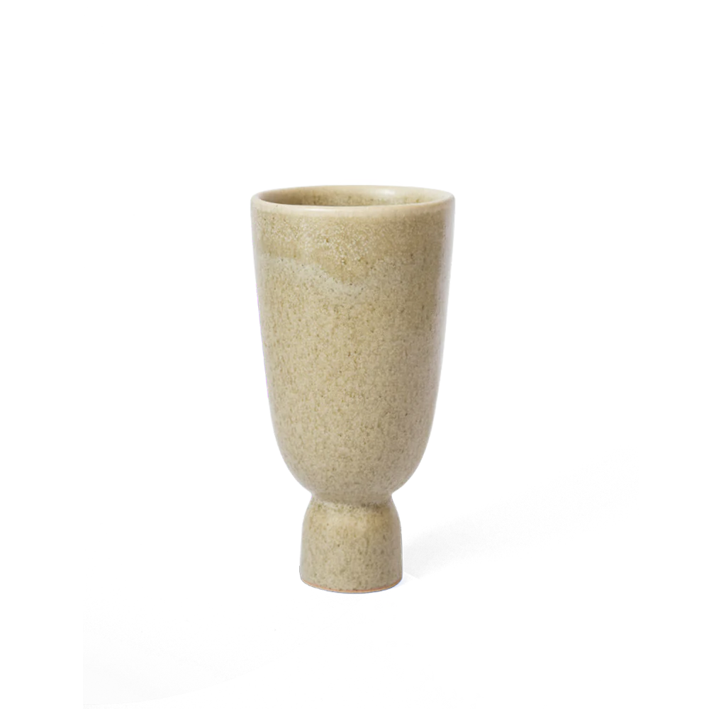 Flute Ceramic Cup - Multiple Colors