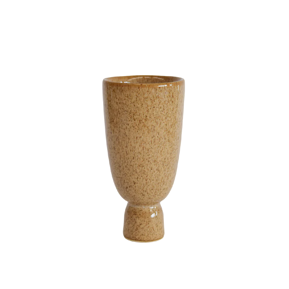 Flute Ceramic Cup - Multiple Colors