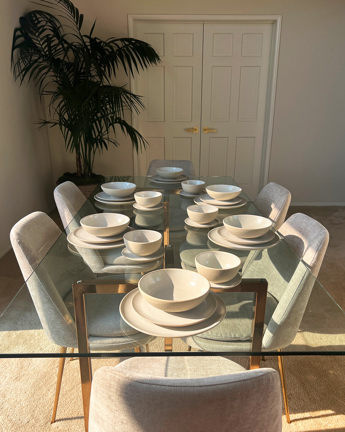 Cotto Stone Handmade Dinner Plates