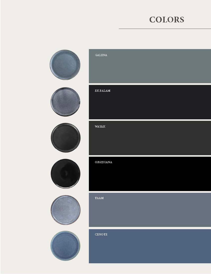 Anna Collection - Colors and Styles