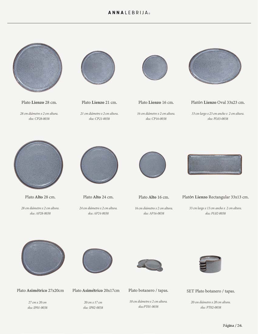 Anna Collection - Colors and Styles
