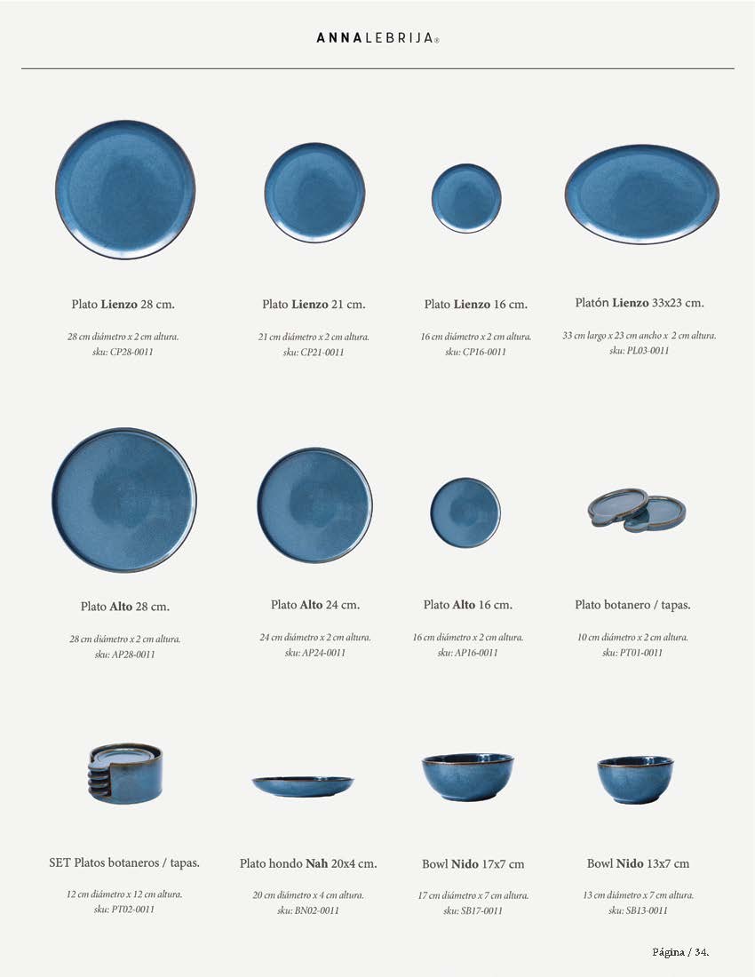 Anna Collection - Colors and Styles
