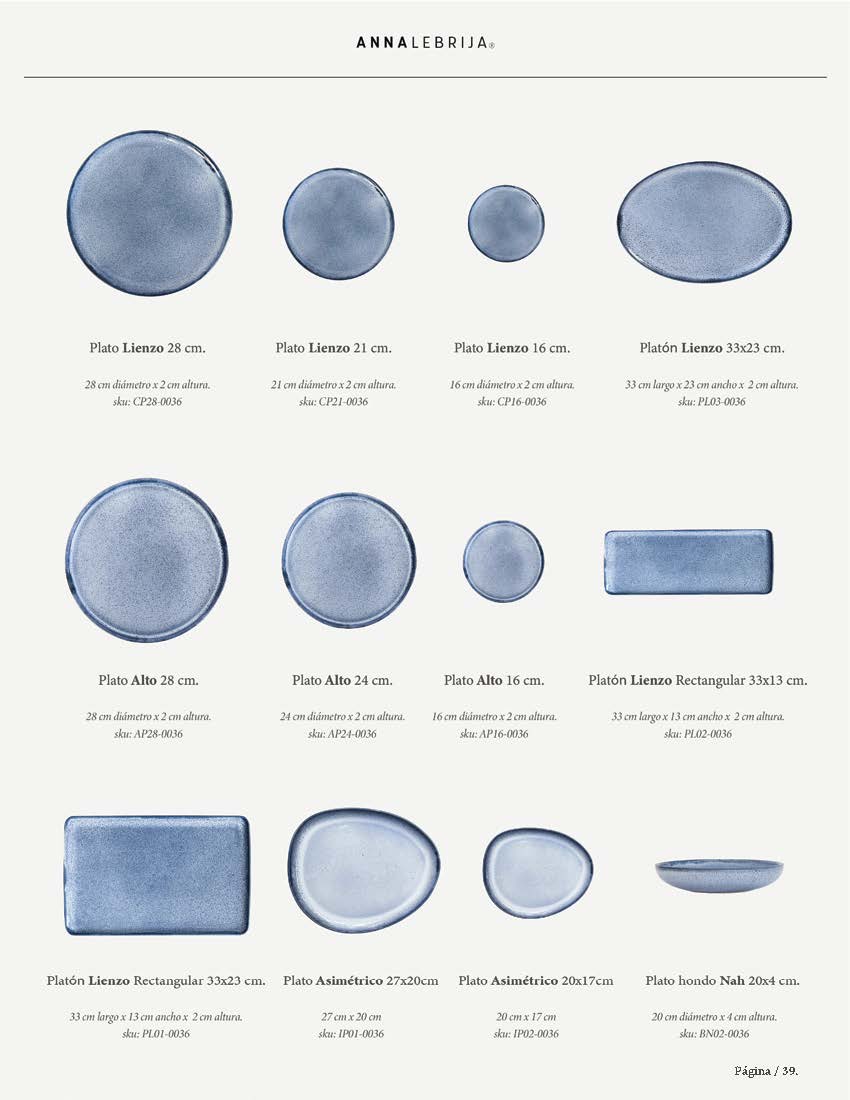 Anna Collection - Colors and Styles