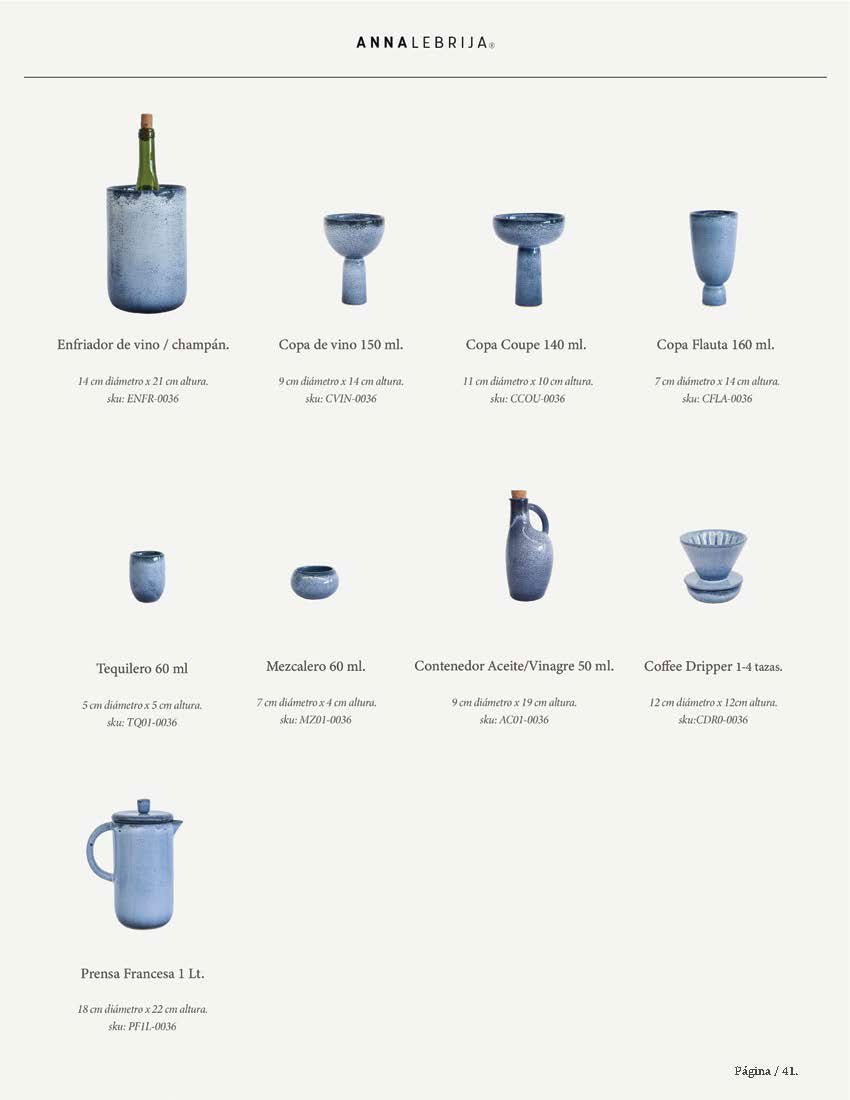 Anna Collection - Colors and Styles