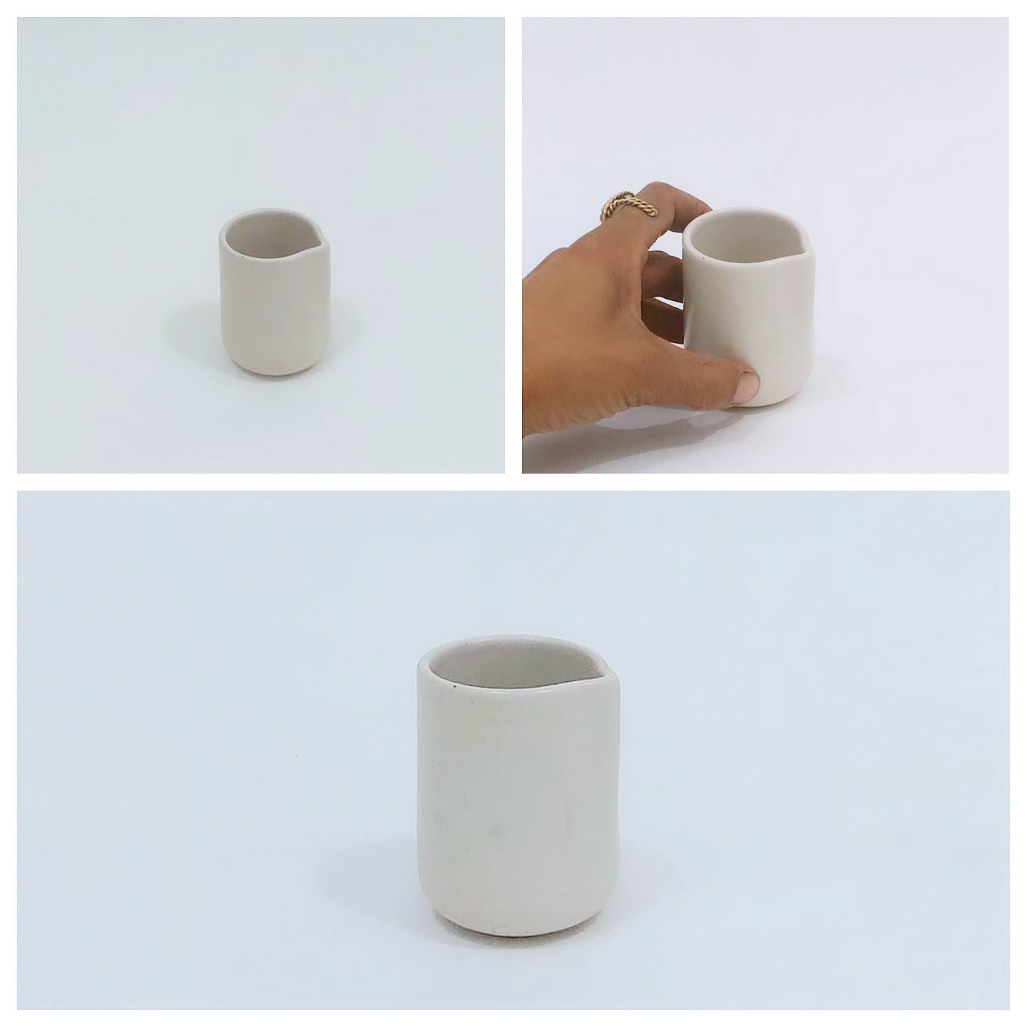 Lagos Creamer - Multiple Glazes