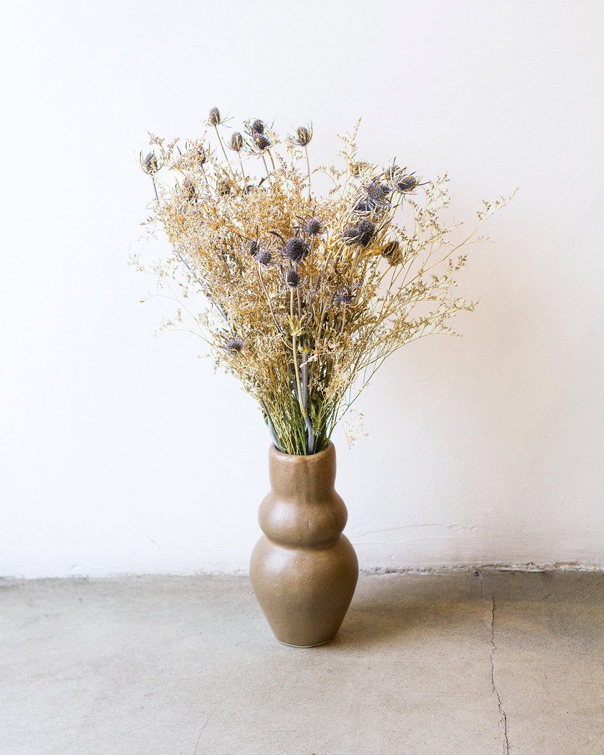 Goddess Clay Vase - Taupe