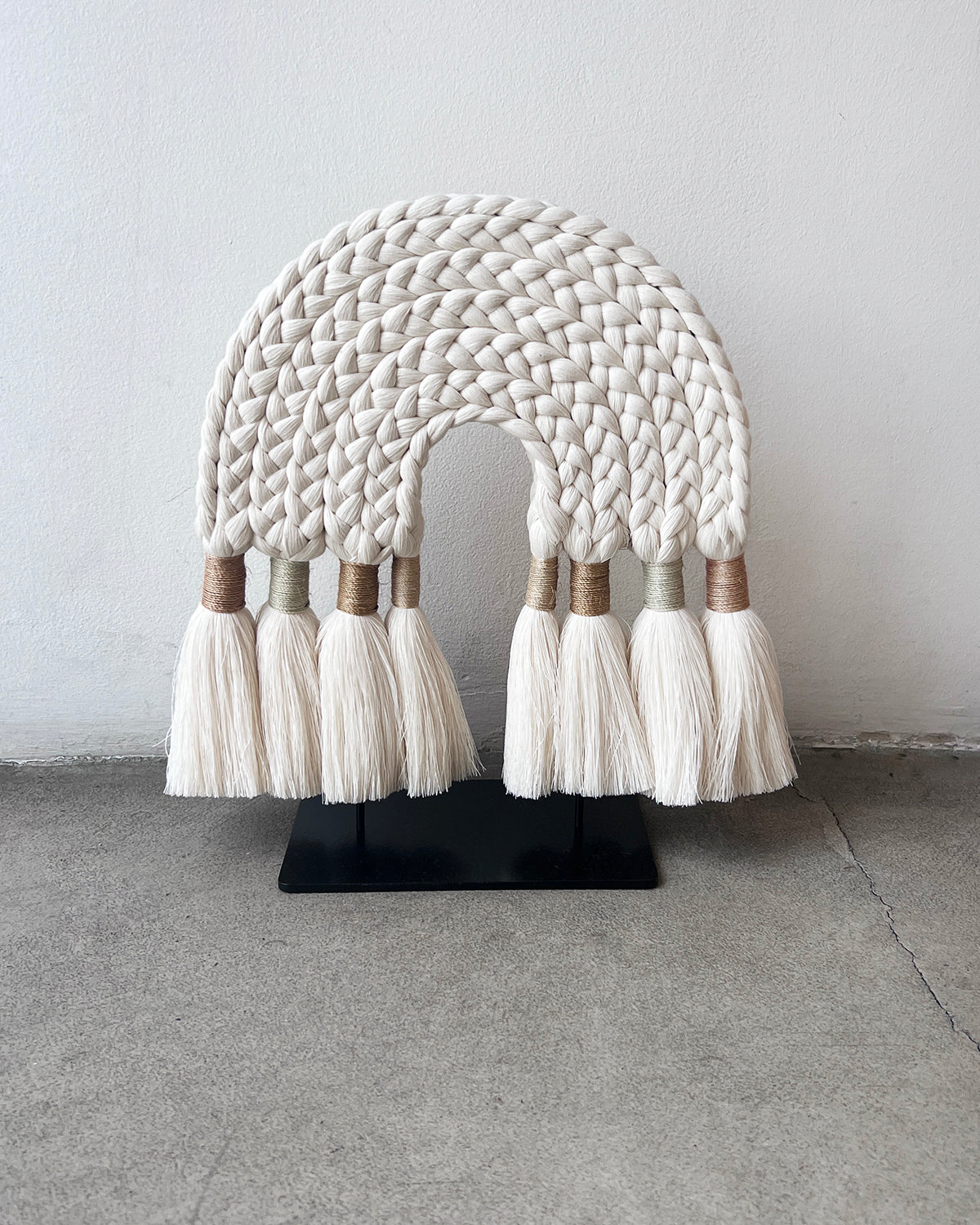 Braided Arch Space Jewelry Sculpture