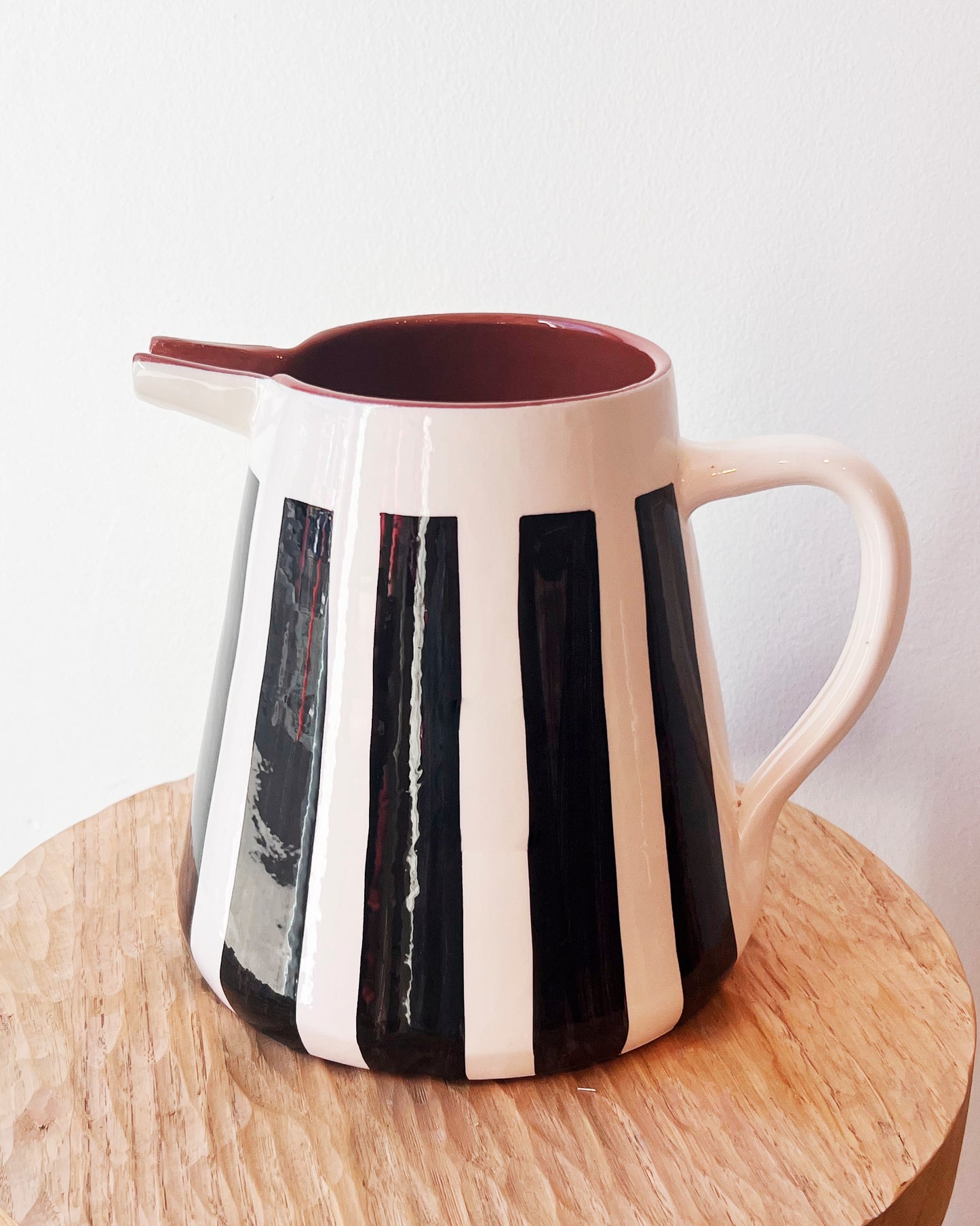 Casa Cubista Striped Pitcher - Multiple Sizes