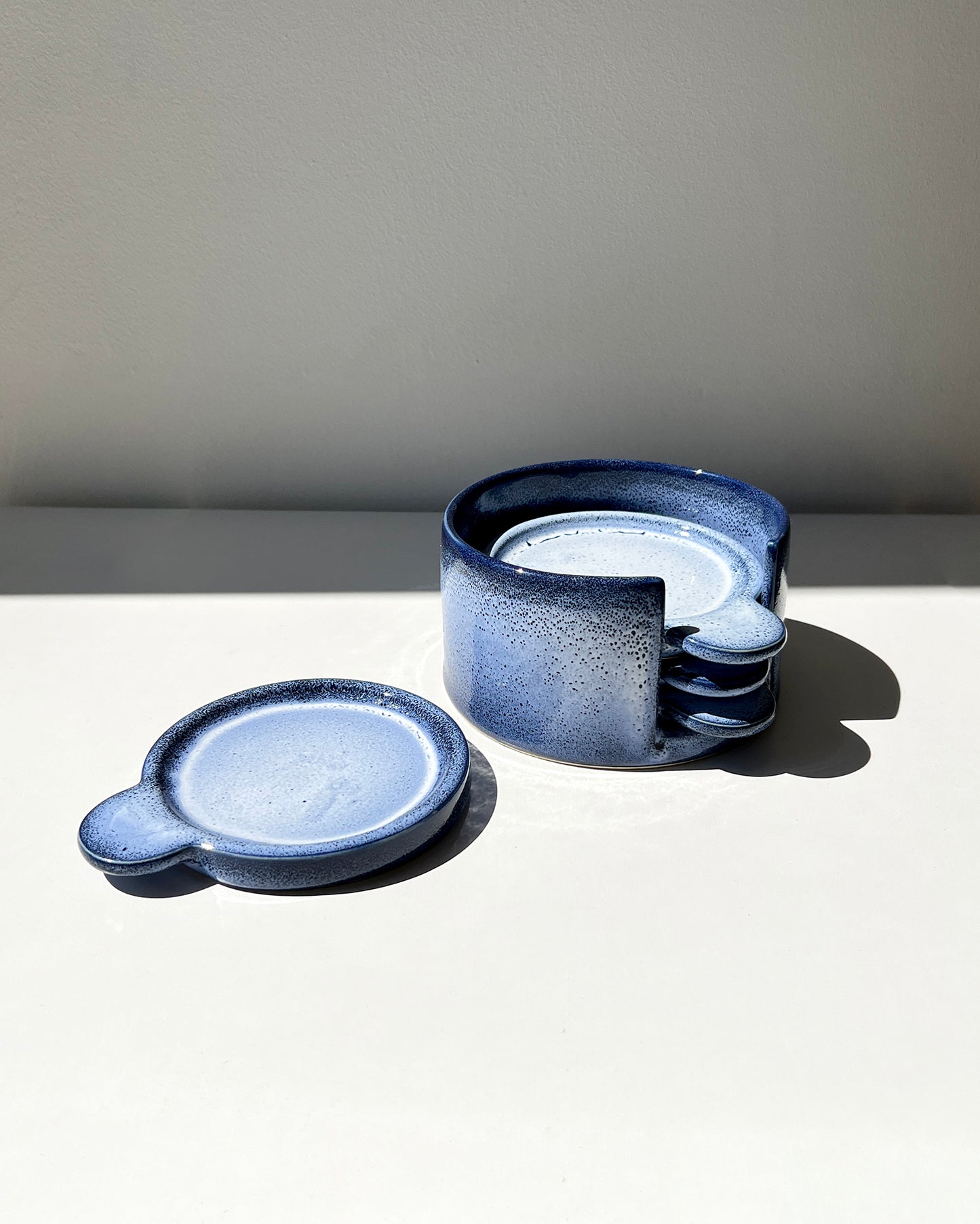 Indigo Handmade Tapas Plate Set