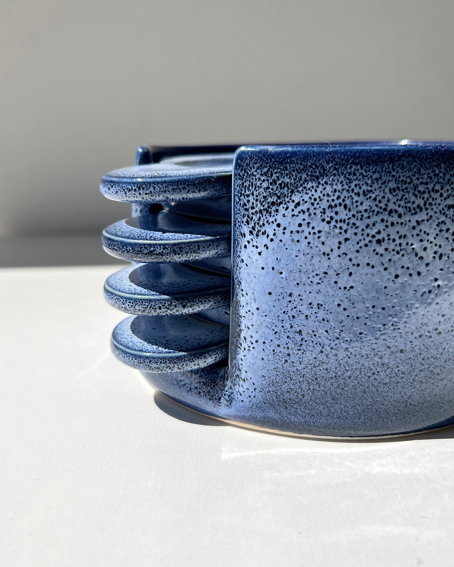Indigo Handmade Tapas Plate Set