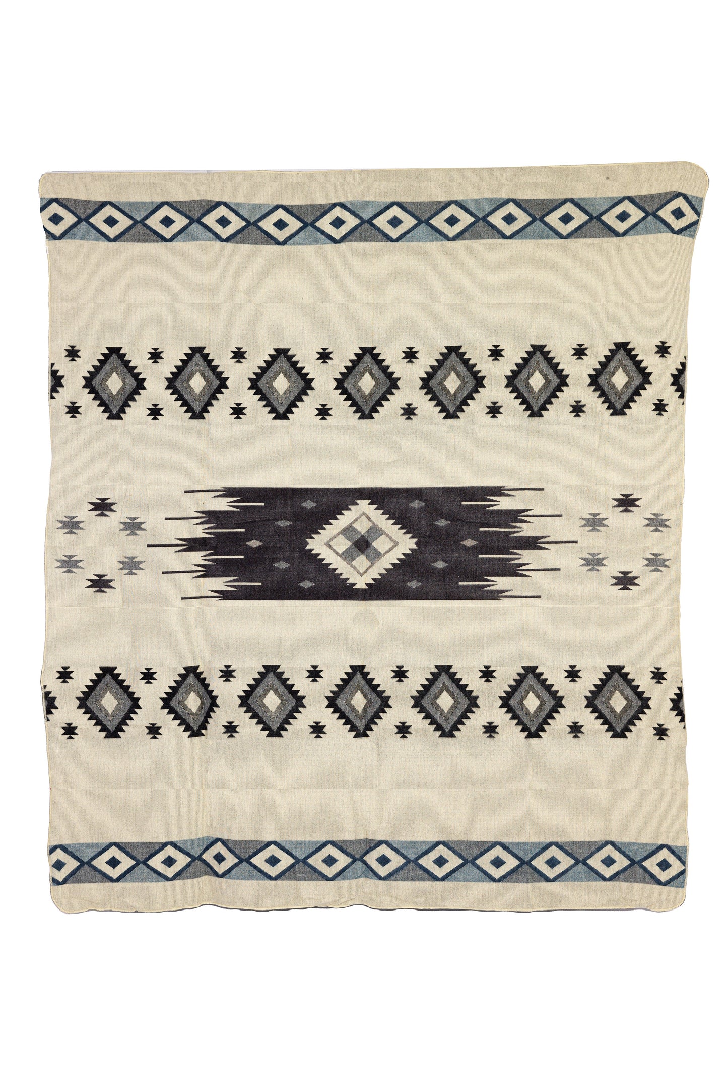 Yachana Collection - Diamond Dark Blue Gray and Black