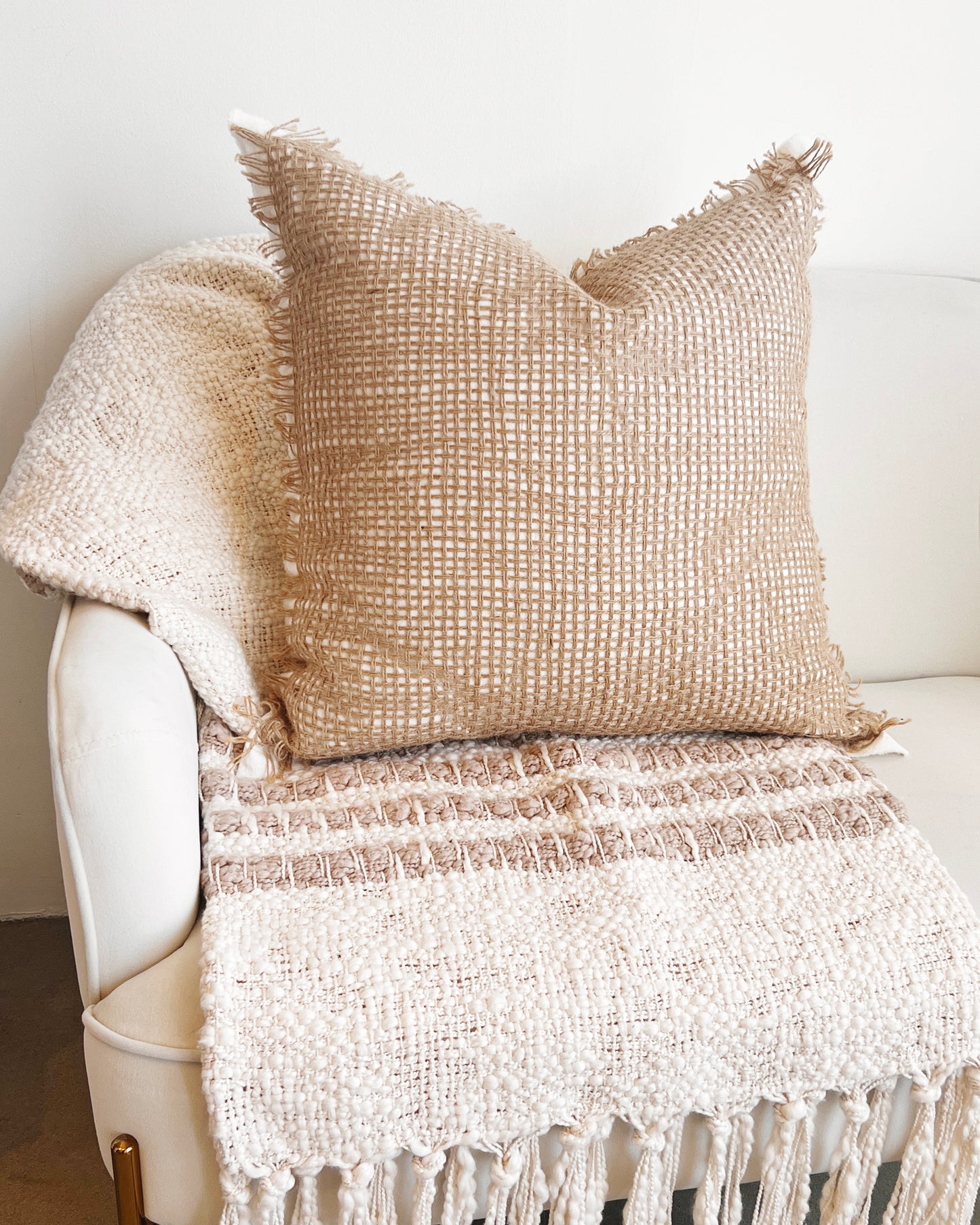 Tramas Linen & Jute Pillow