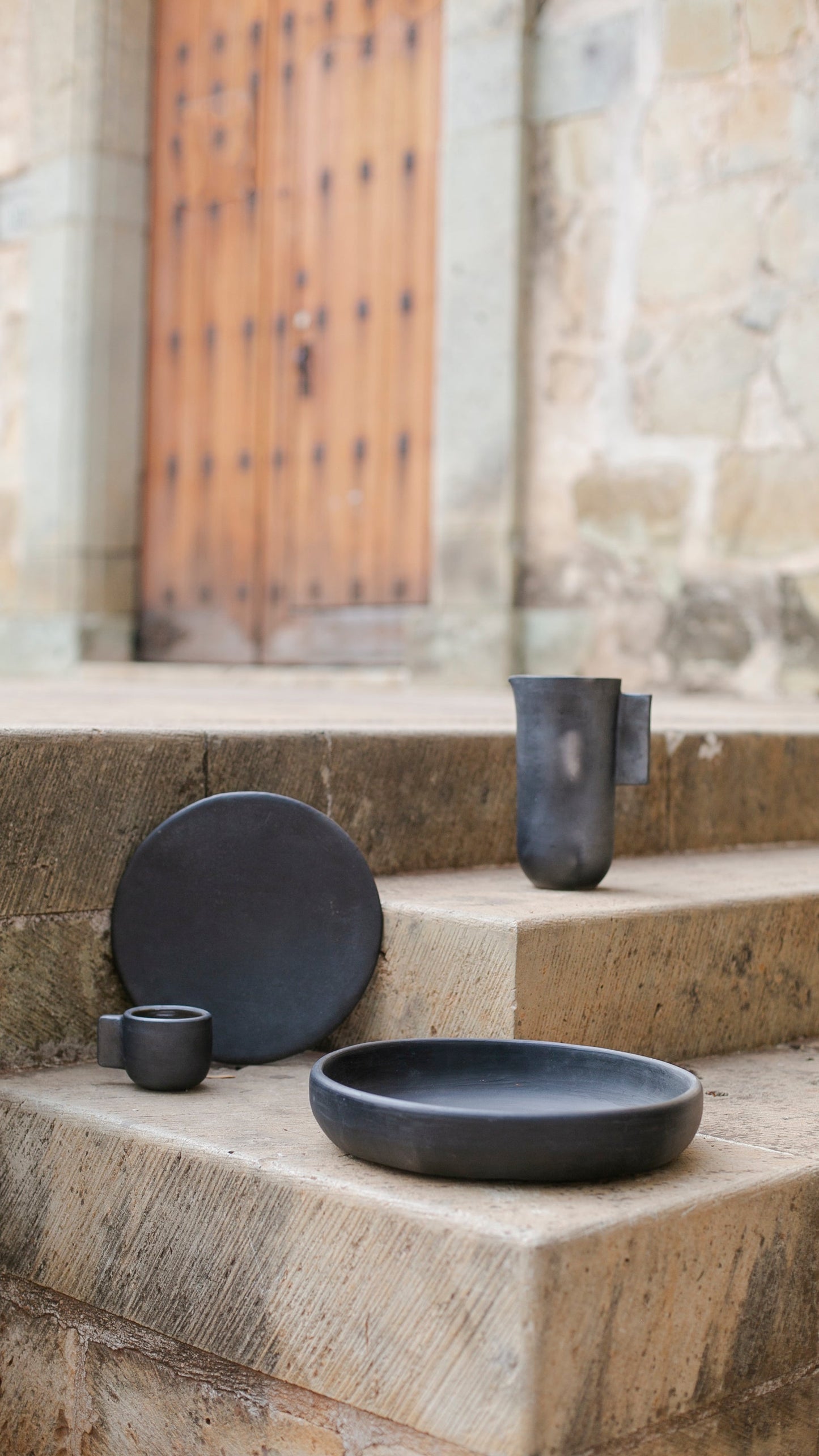 PALO SANTO Black Clay Bowl Grande