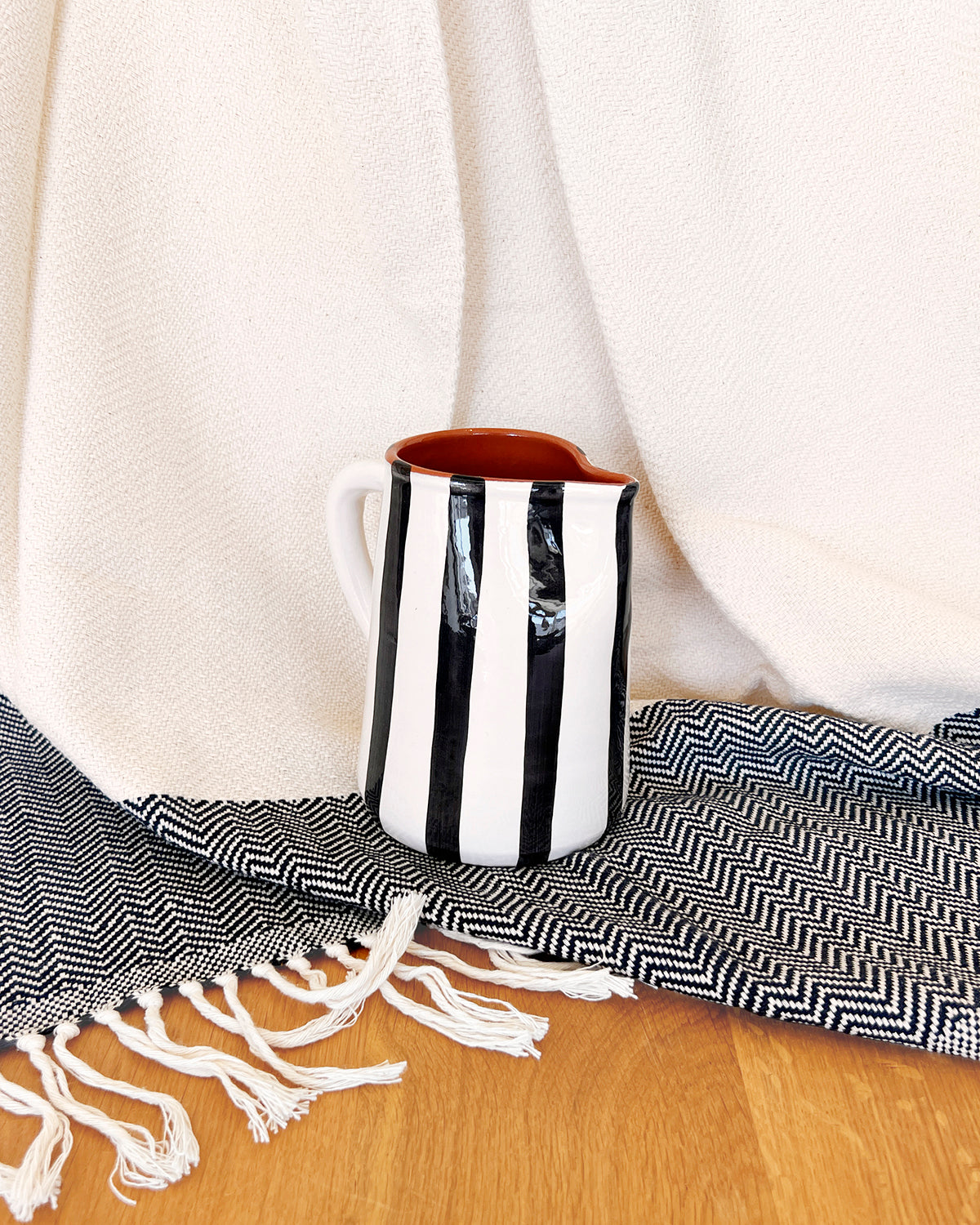 Casa Cubista Striped Jug