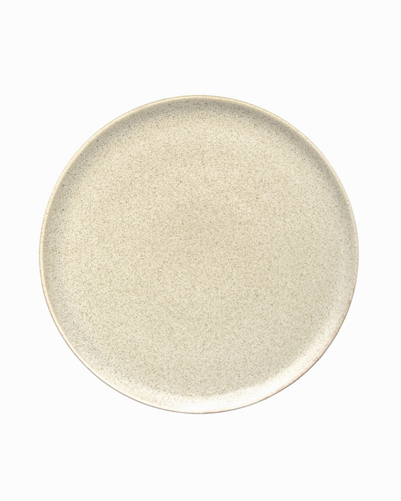 Cream Custard Handmade Dinner Plates - Set of 4