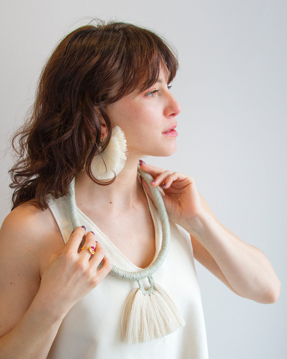 Crest Earrings