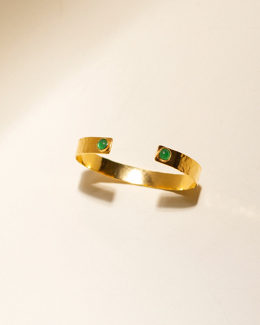 Double Stone Jade Bracelet