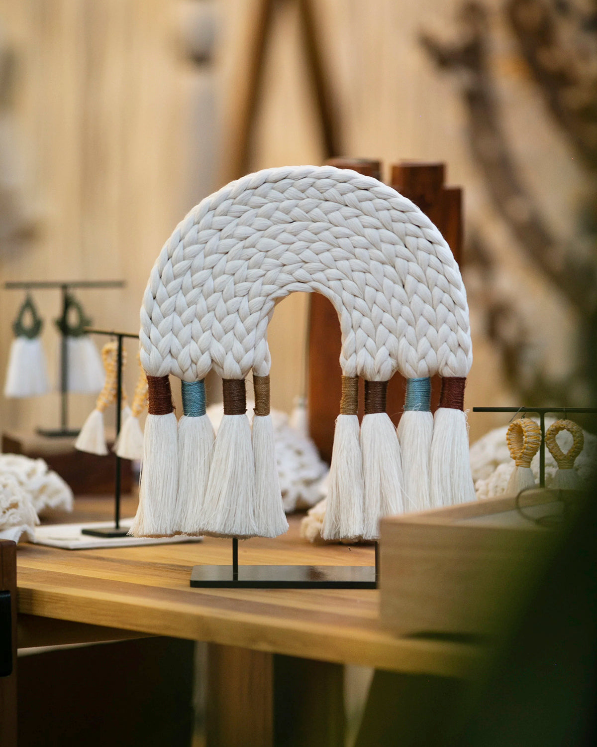 Braided Arch Space Jewelry Sculpture