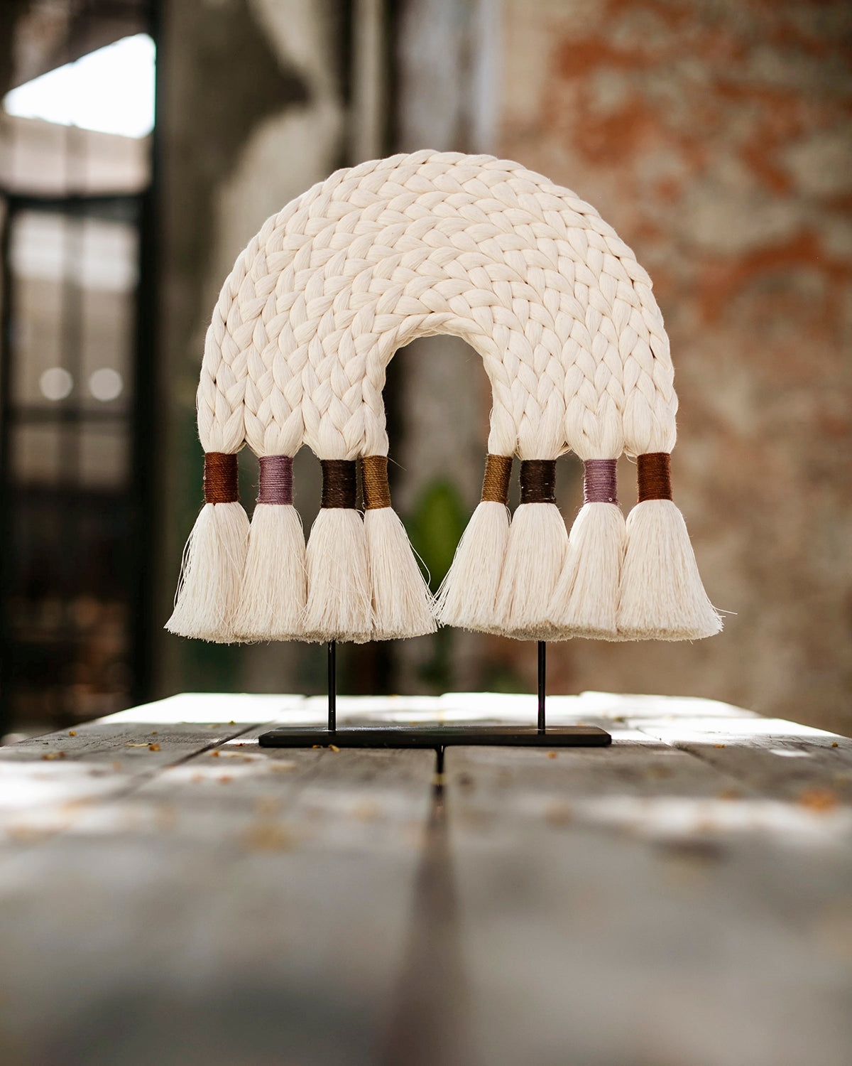 Braided Arch Space Jewelry Sculpture