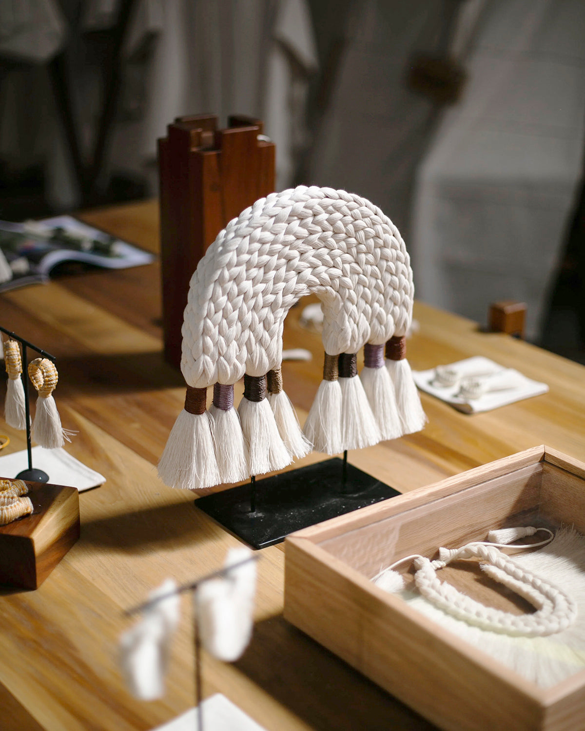 Braided Arch Space Jewelry Sculpture
