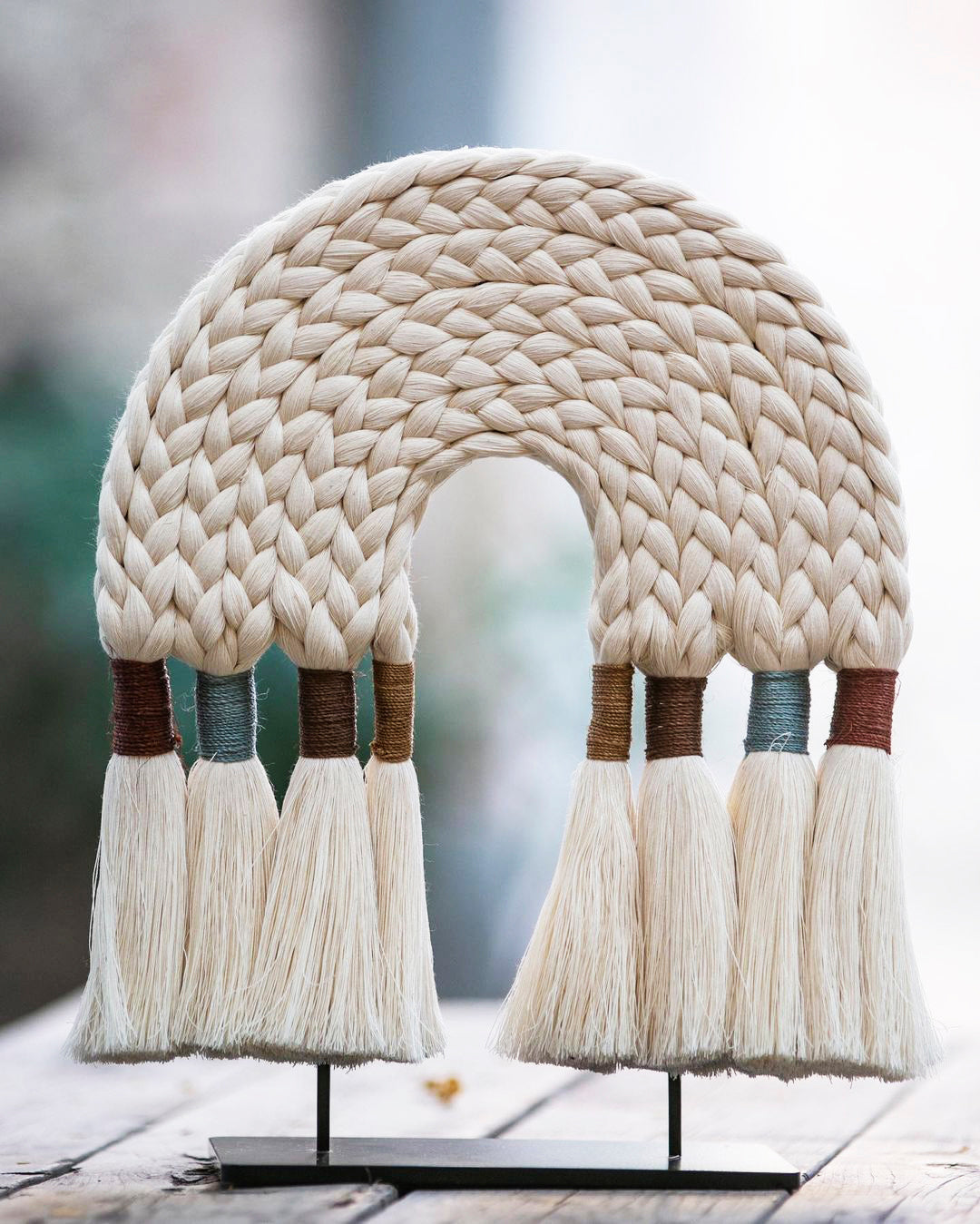 Braided Arch Space Jewelry Sculpture