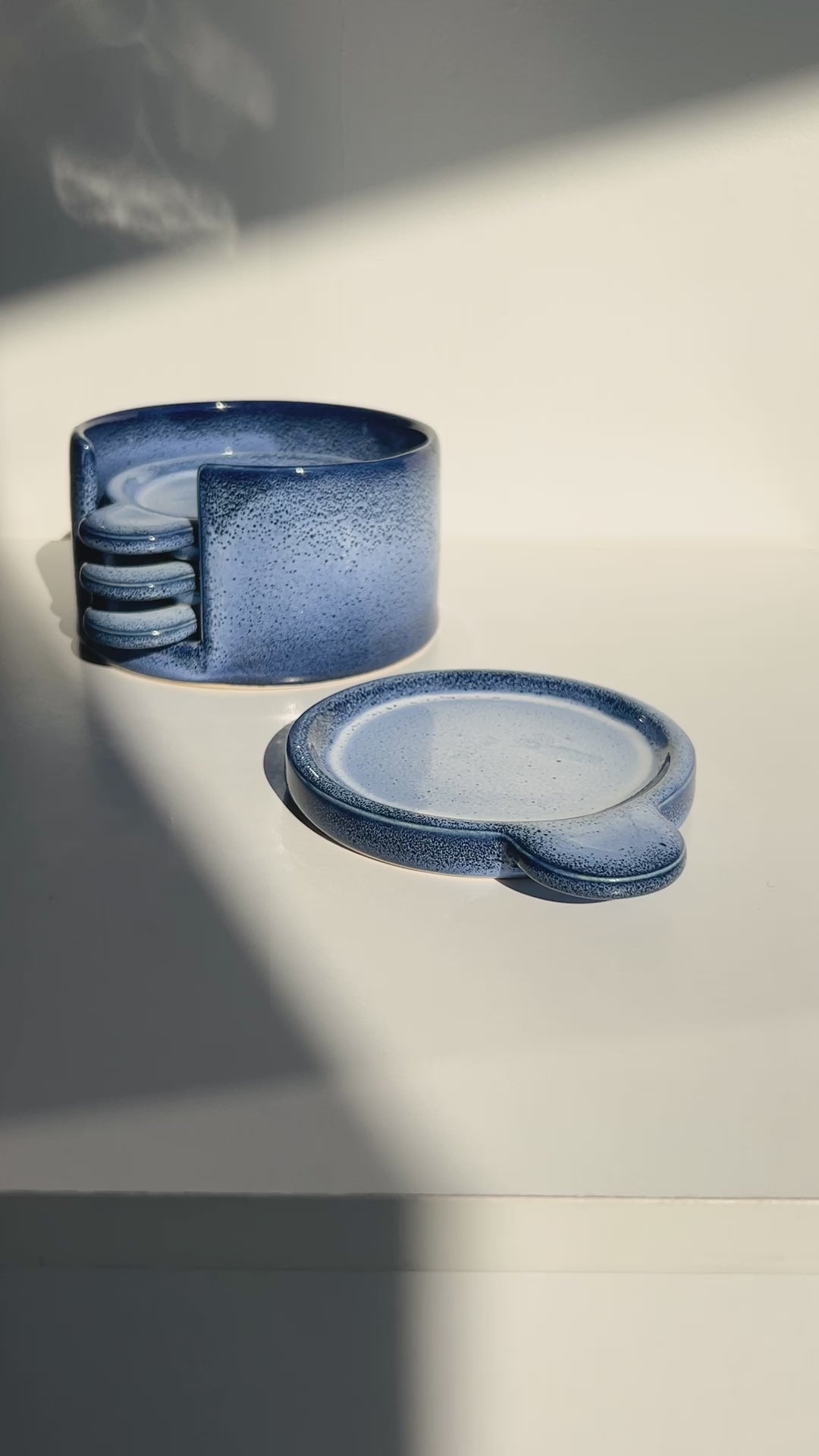 Indigo Handmade Tapas Plate Set