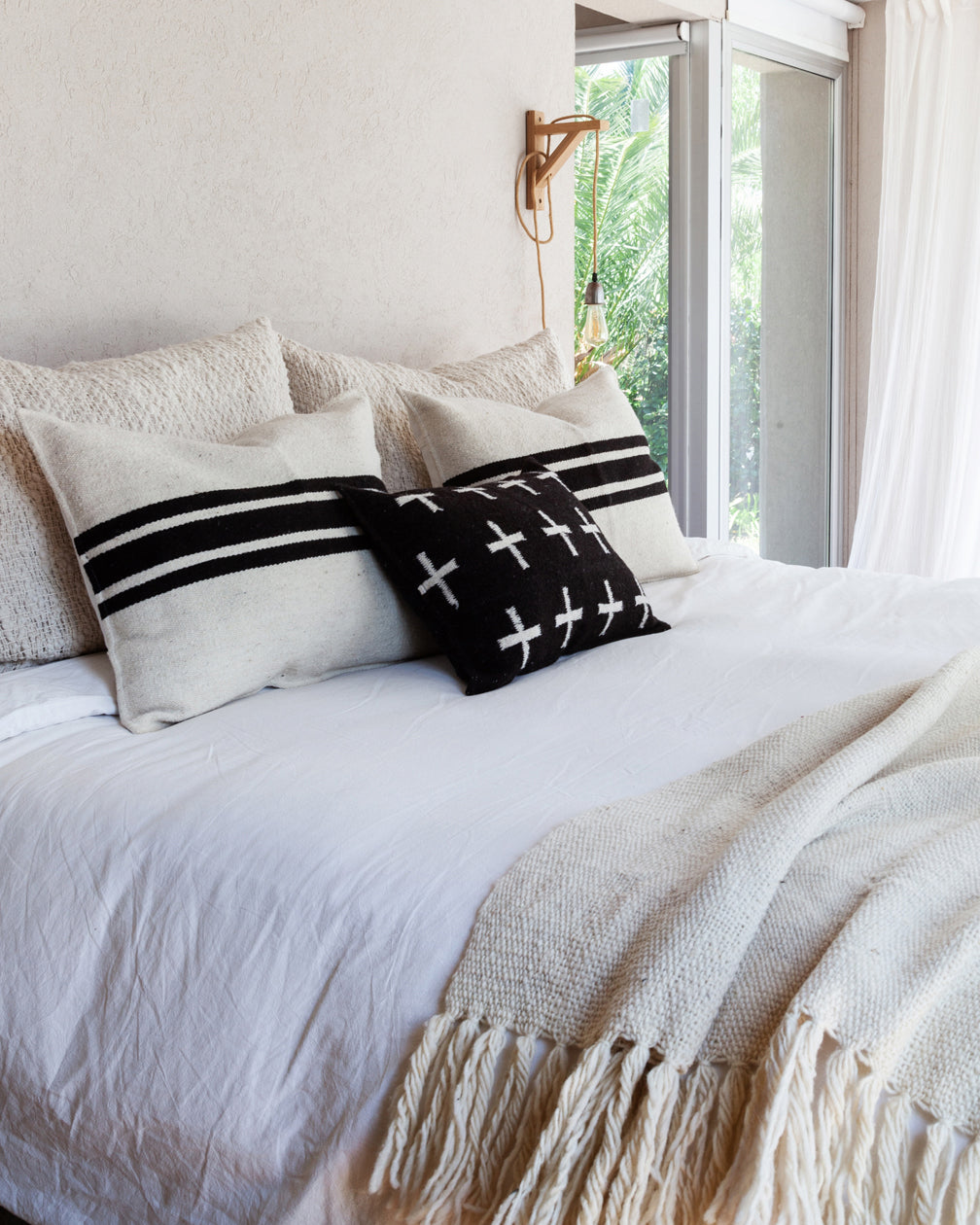 Regina Wool Throw Pillow