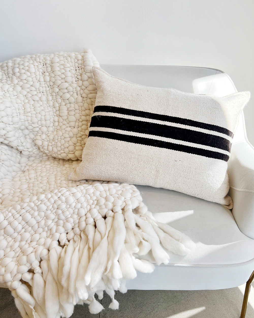 Regina Wool Throw Pillow