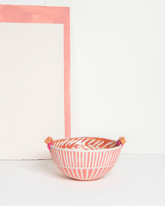 Tangerine Handmade Ceramic Bowl