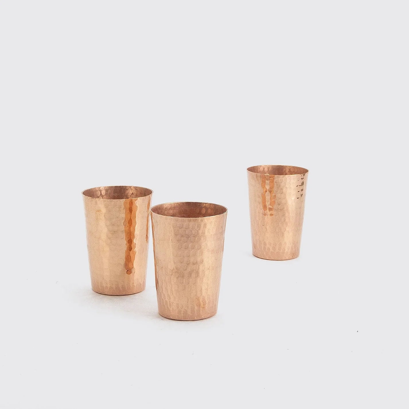 Copper Conical Tumbler - Set of 2