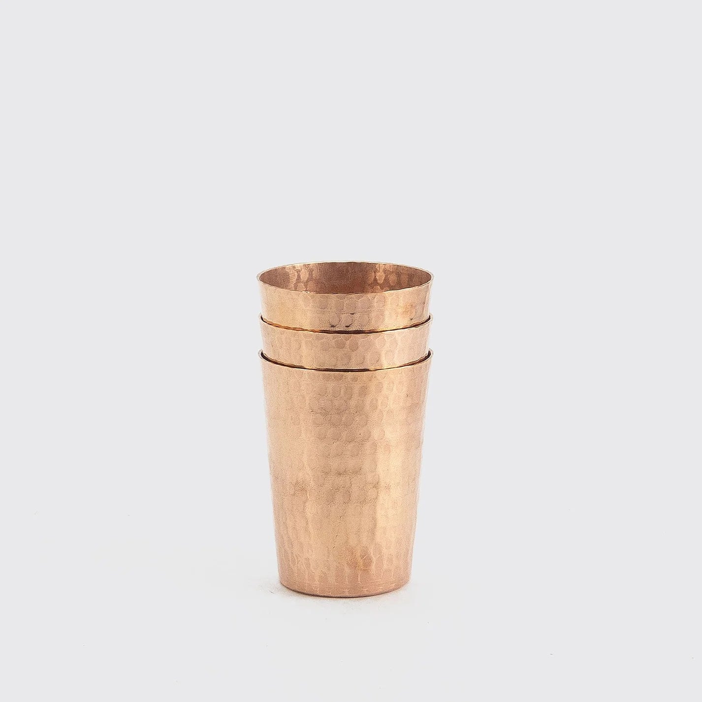 Copper Conical Tumbler - Set of 2