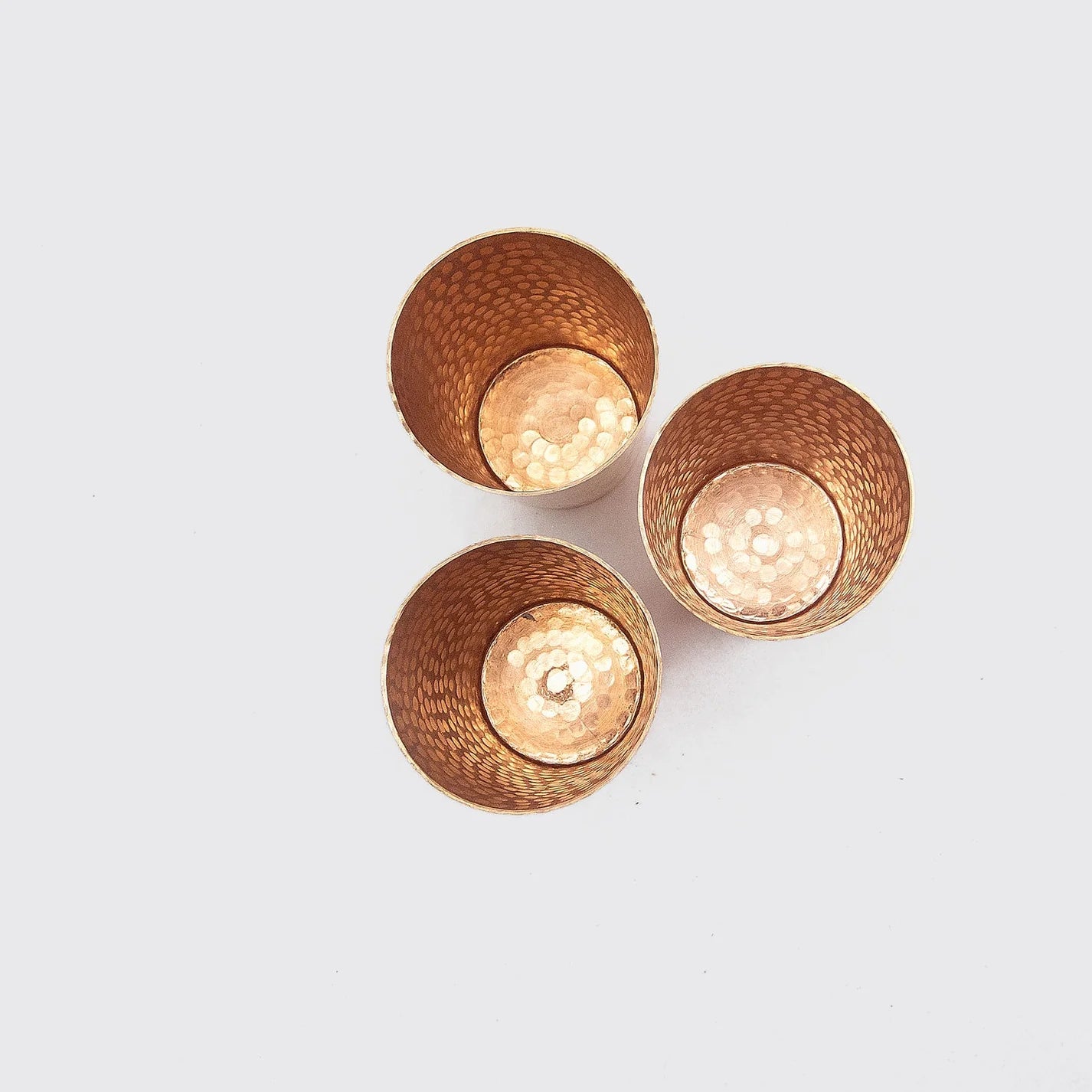 Copper Conical Tumbler - Set of 2