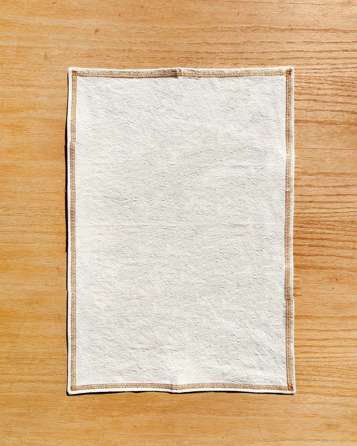 White Chambray Cotton Placemat - Set of 2