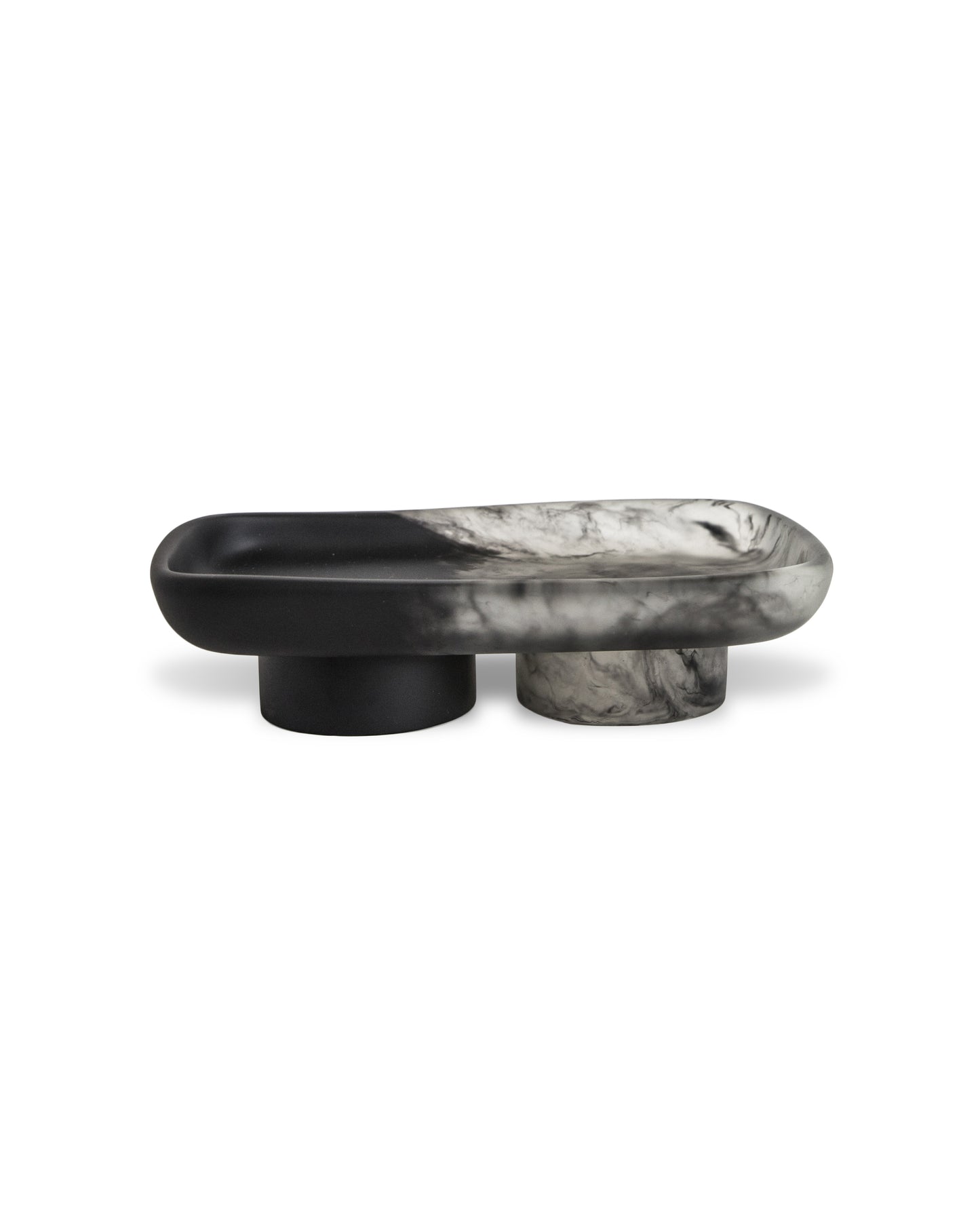 Smoke Arteaga Resin Pedestal Tray