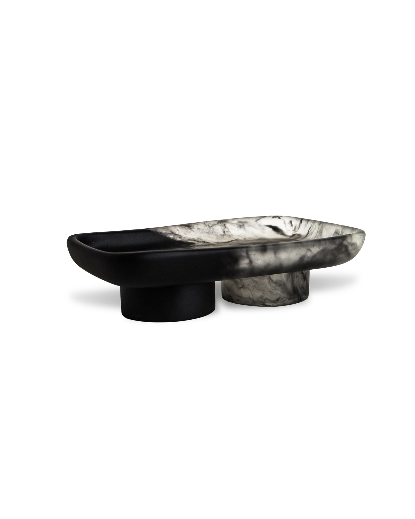 Smoke Arteaga Resin Pedestal Tray