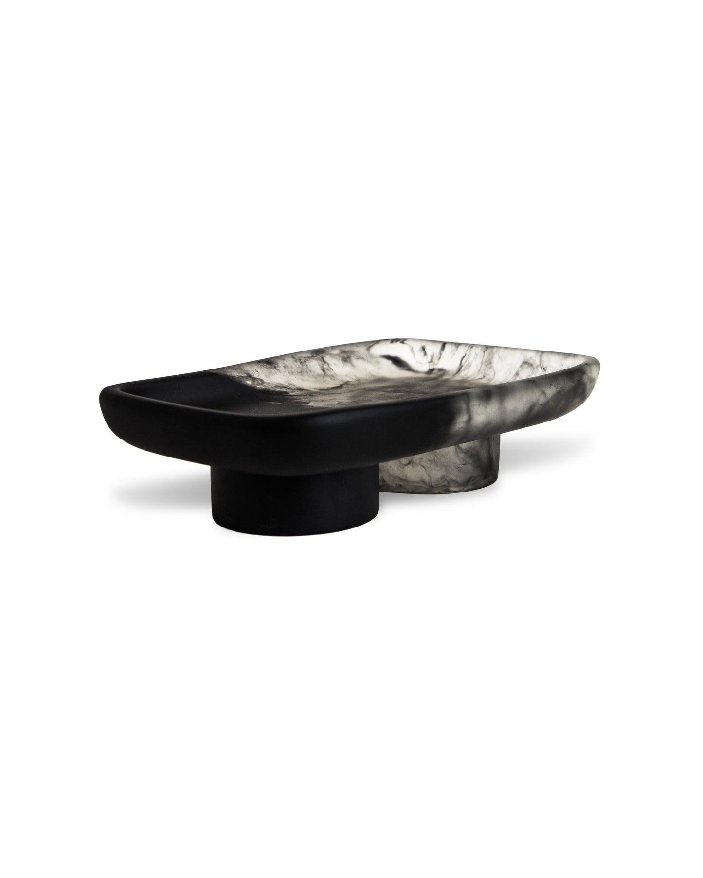 Smoke Arteaga Resin Pedestal Tray