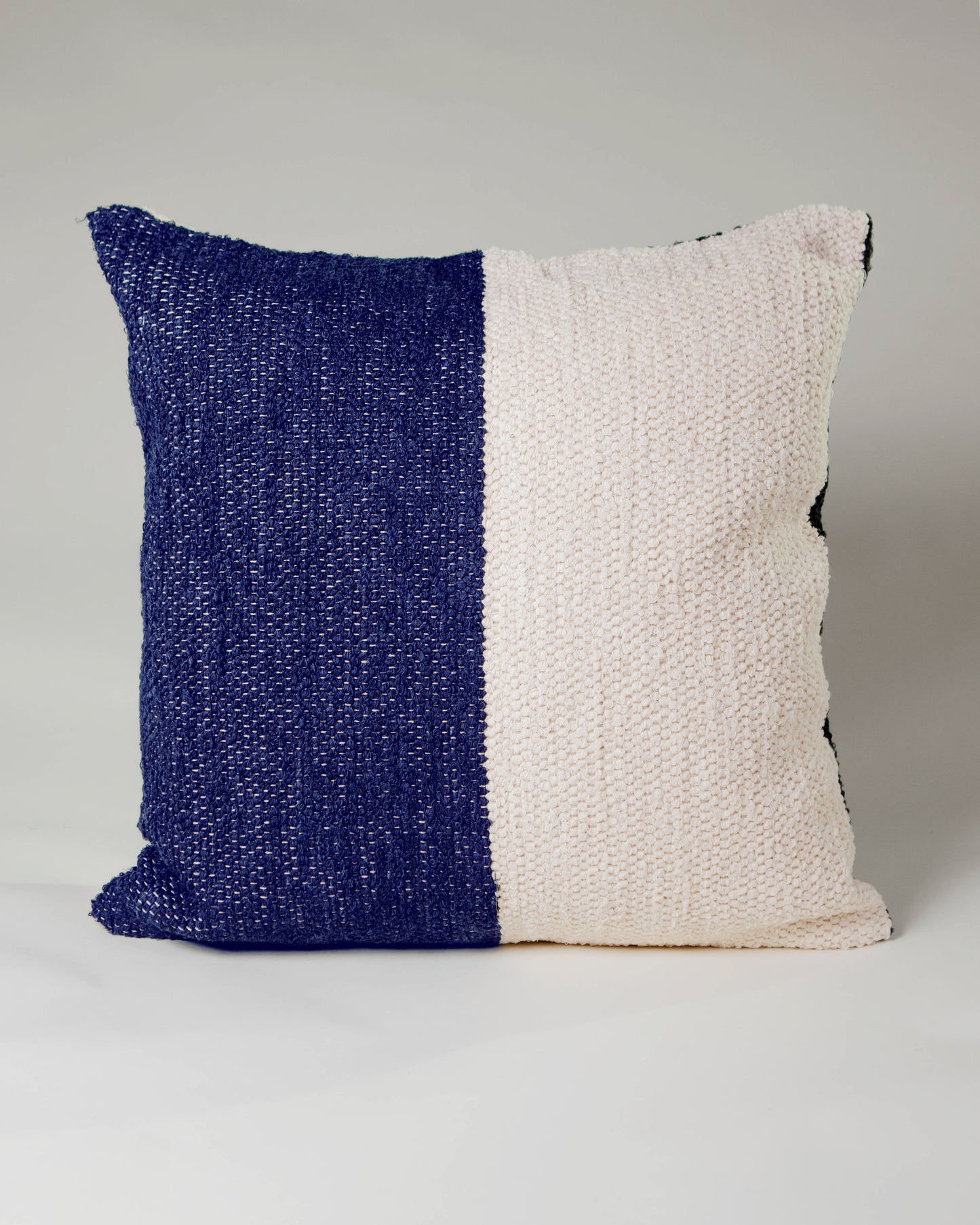 Casa Cubista Color Block Pillow - Navy
