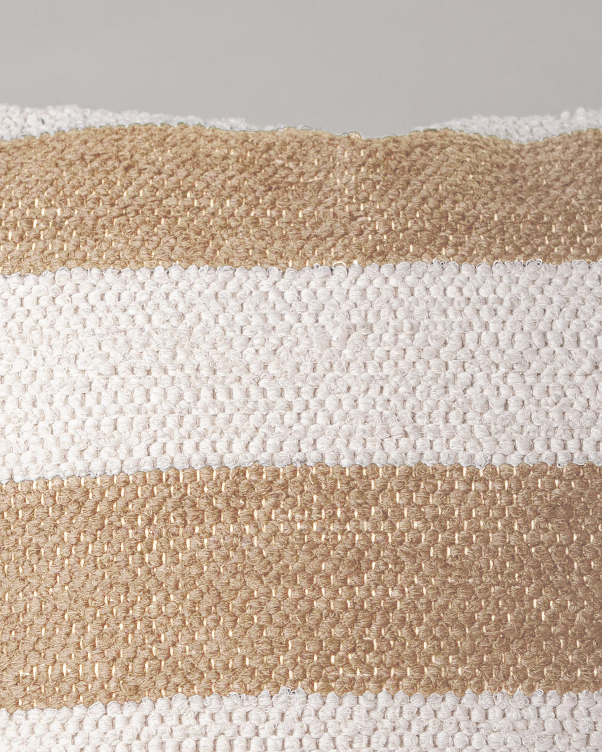 Casa Cubista Striped Pillow - Camel