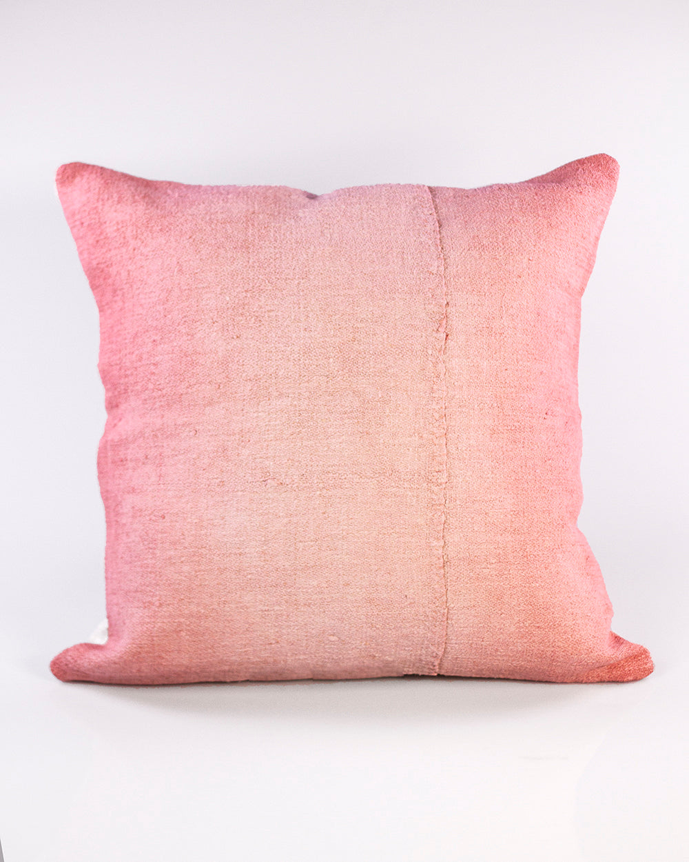 Pink Hand-Painted Vintage Linen Pillows - Multiple Sizes