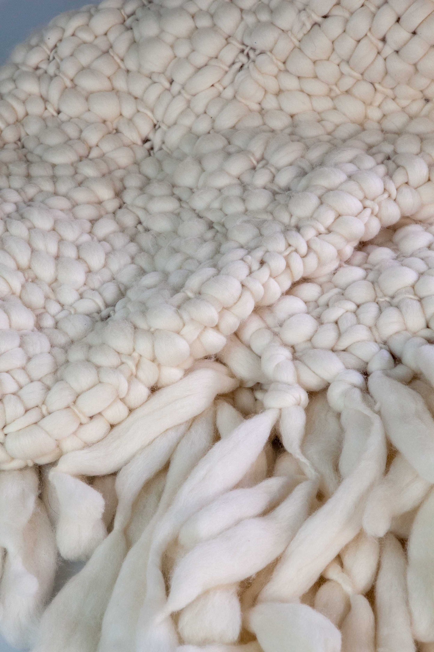 The Cloud Baby Merino Wool Throw in White