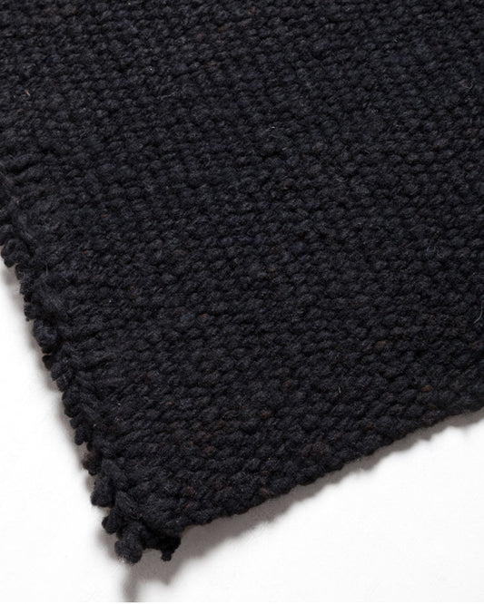 Black medium weave sample