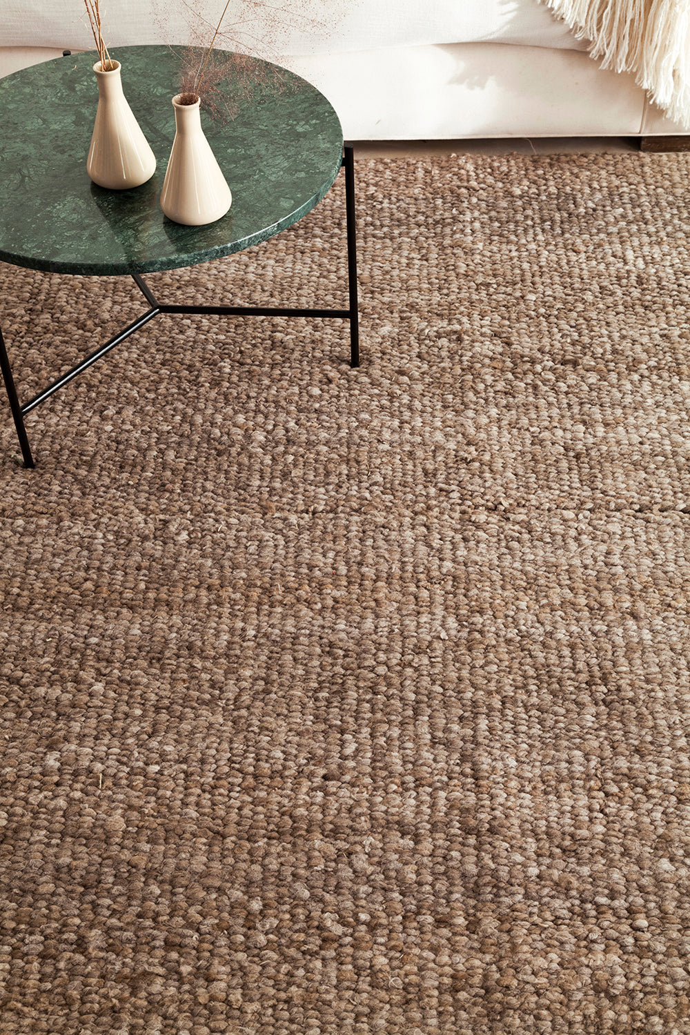 Vison Soga weave closeup