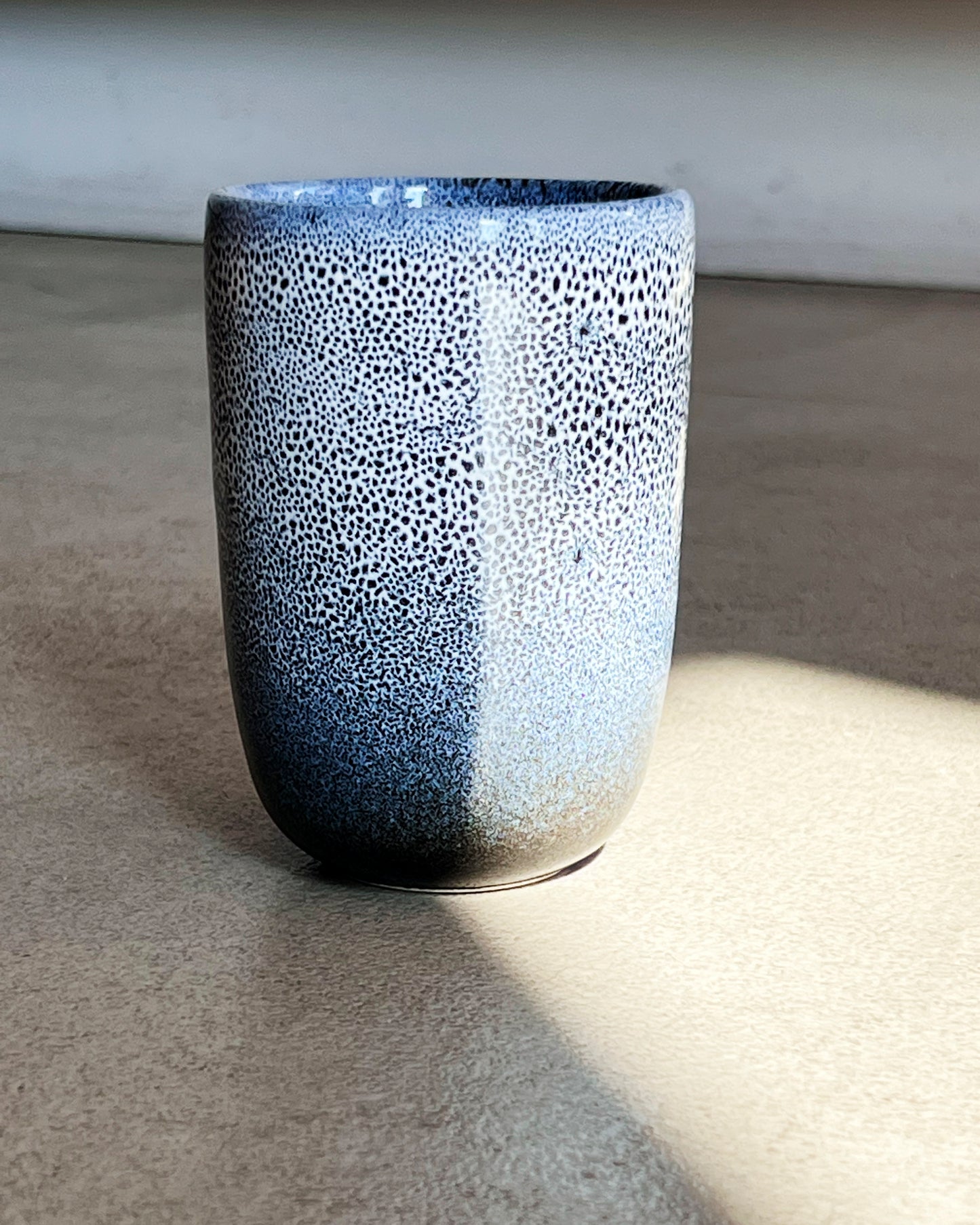 Indigo Ceramic Handmade Cups - Set of 4