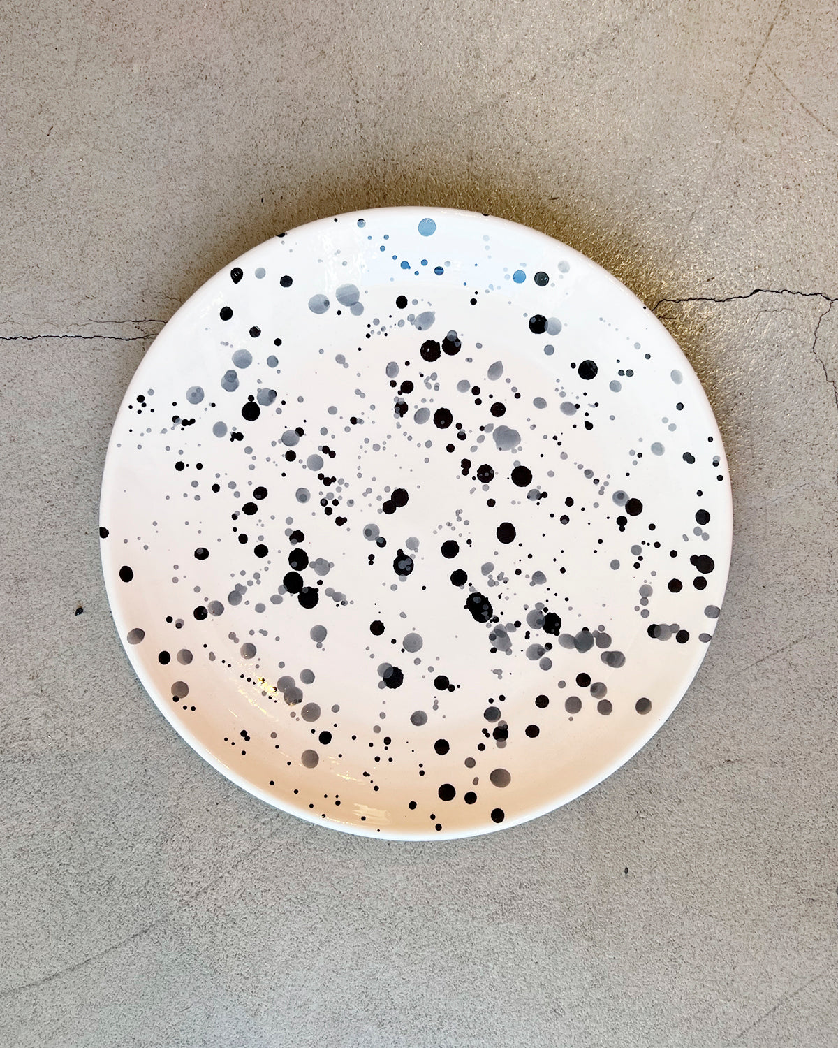 Splattered Dinner Plate