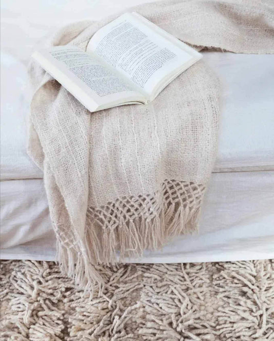 Embrace Summer Comfort and Style with Cotton and Linen Throws