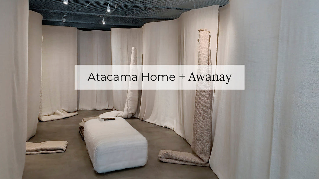 We Transformed Our Design Showroom Into a Llama Wool Experience