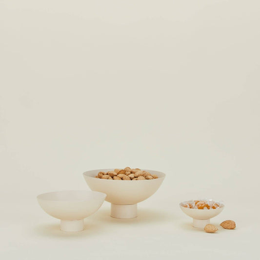 Essential Footed Bowl – Ivory