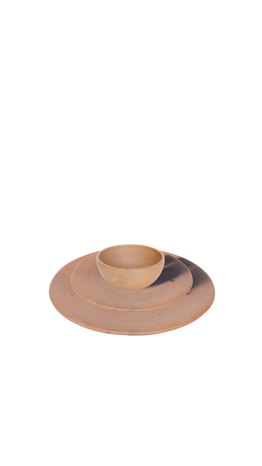PALO SANTO Barro Quemado Clay Plate Set